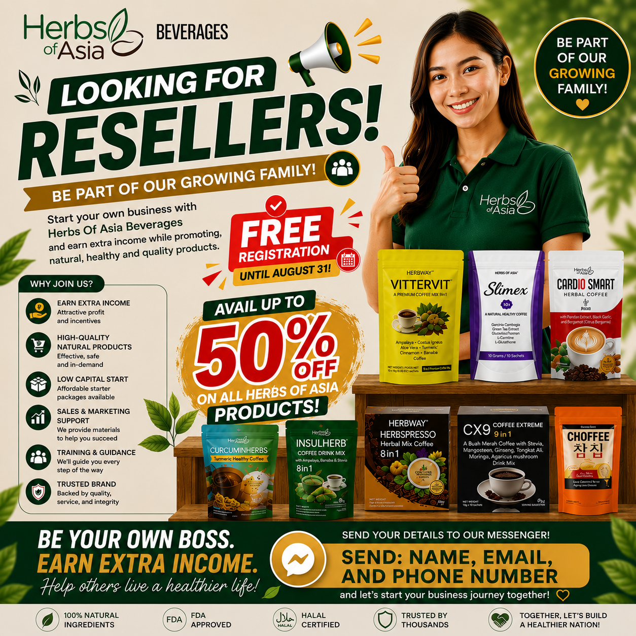 Herbs Of Asia Reseller Headhunt